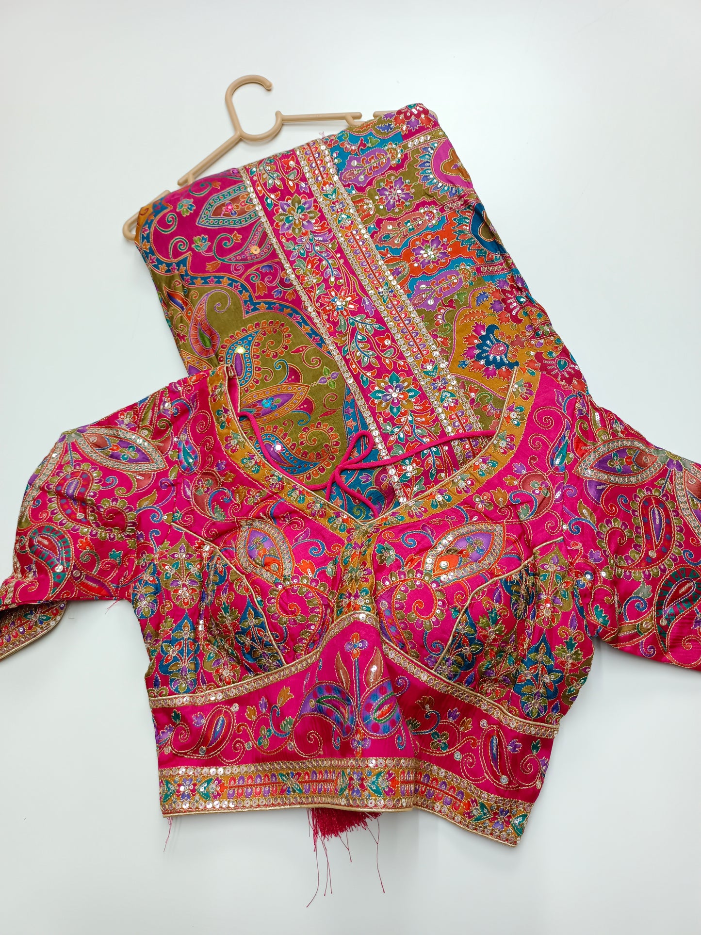 FANCY RAJWADI SAREE WITH READY BLOUSE