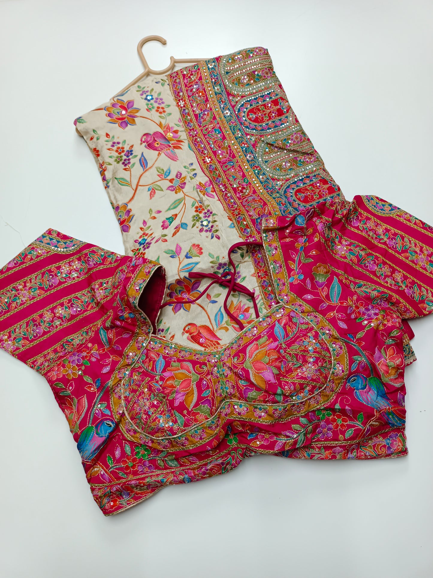 FANCY RAJWADI SAREE WITH READY BLOUSE