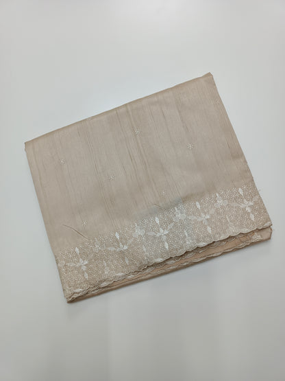 FANCY TUSSER SILK SAREE