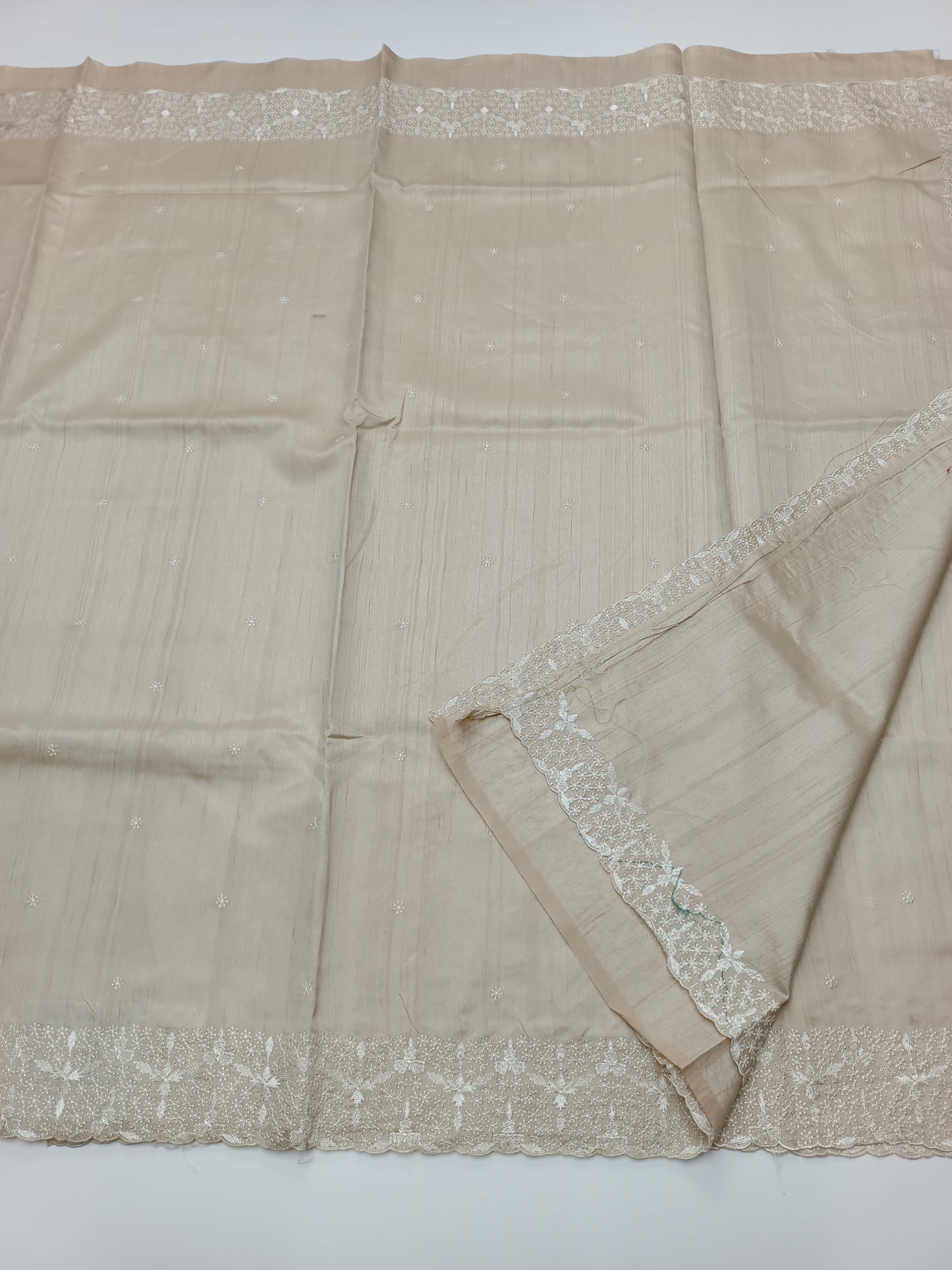 FANCY TUSSER SILK SAREE
