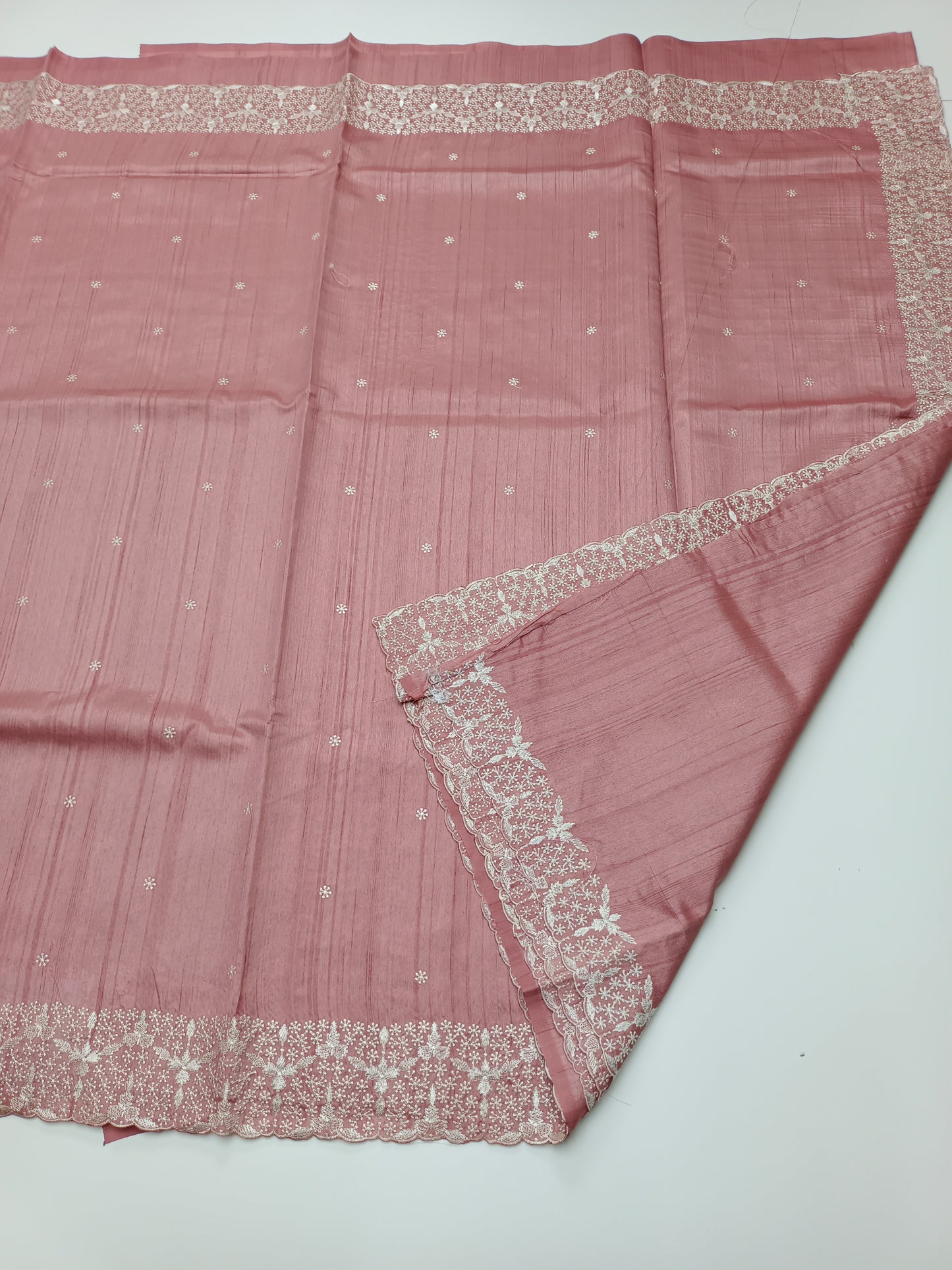 FANCY TUSSER SILK SAREE