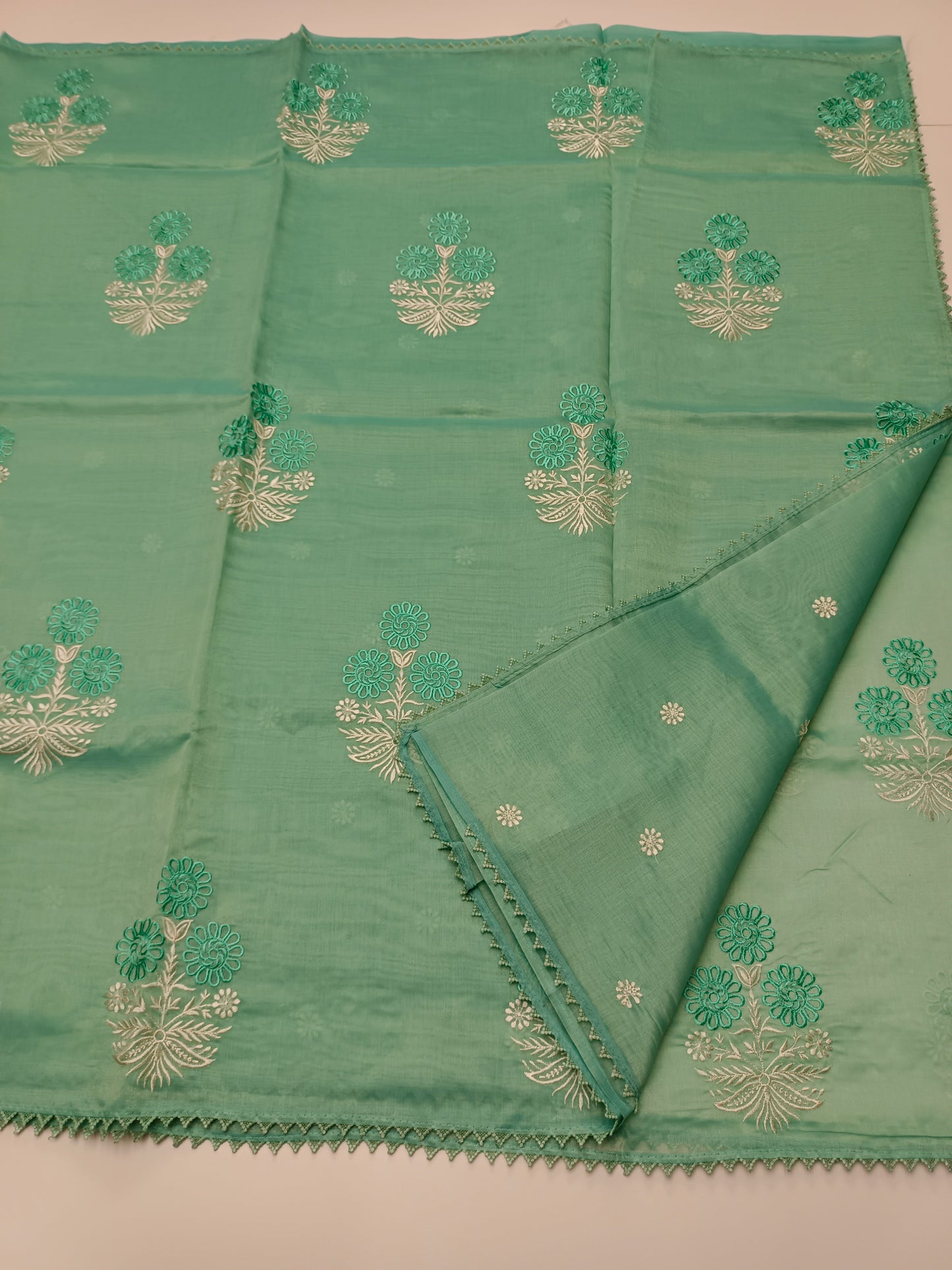 FANCY SUPERNET SAREE