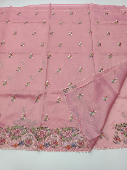FANCY SUPERNET SAREE