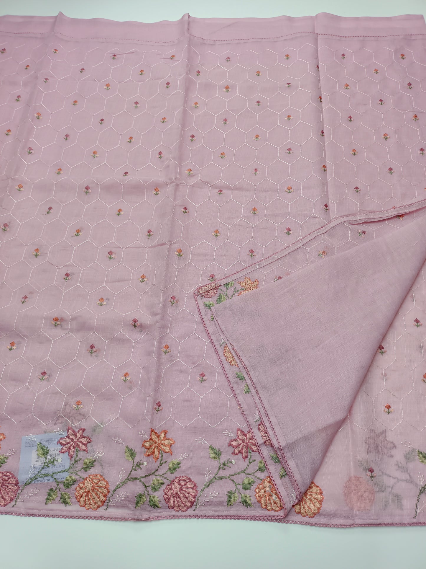 FANCY LENIN SAREE