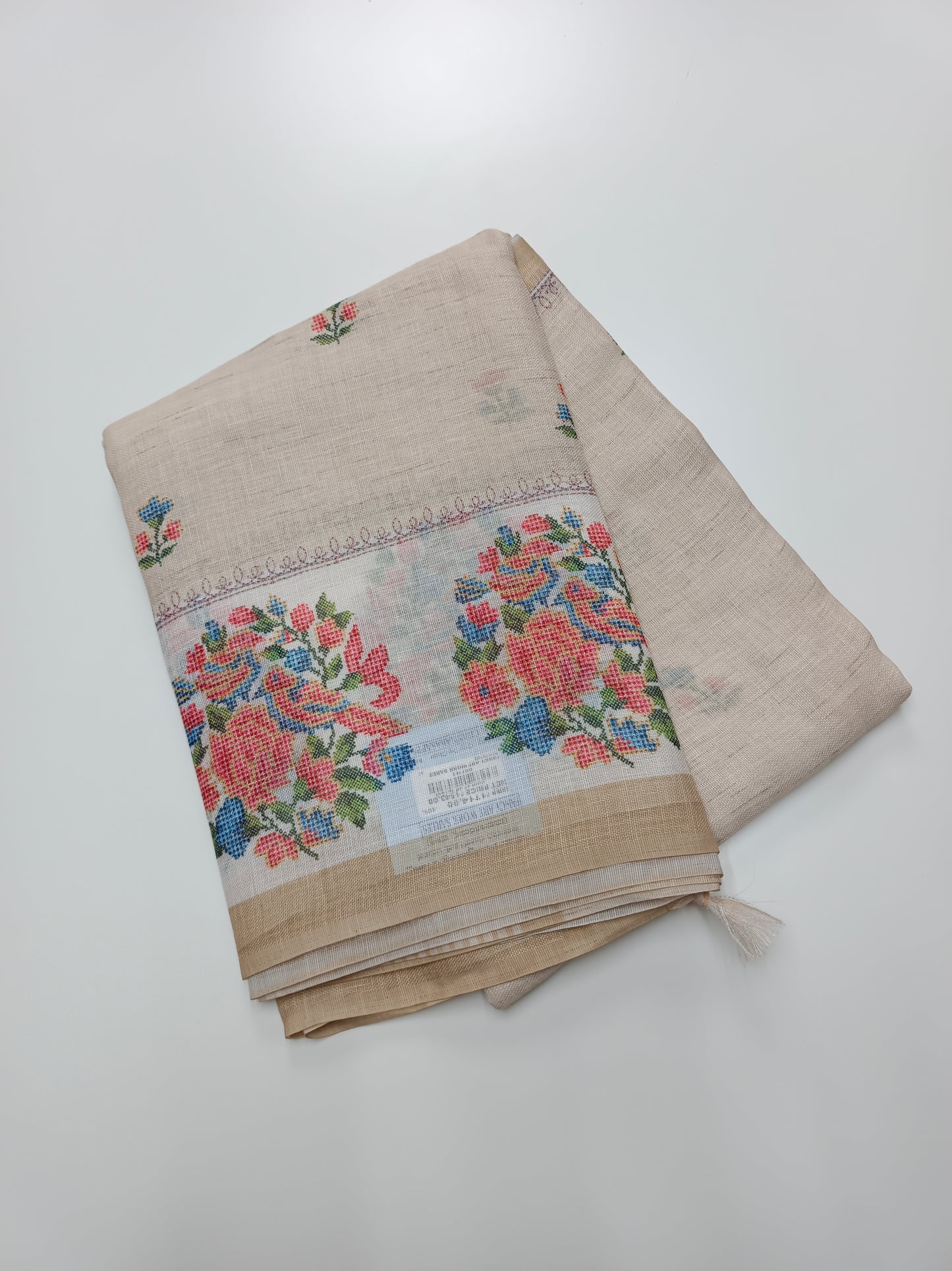 FANCY LENIN SAREE
