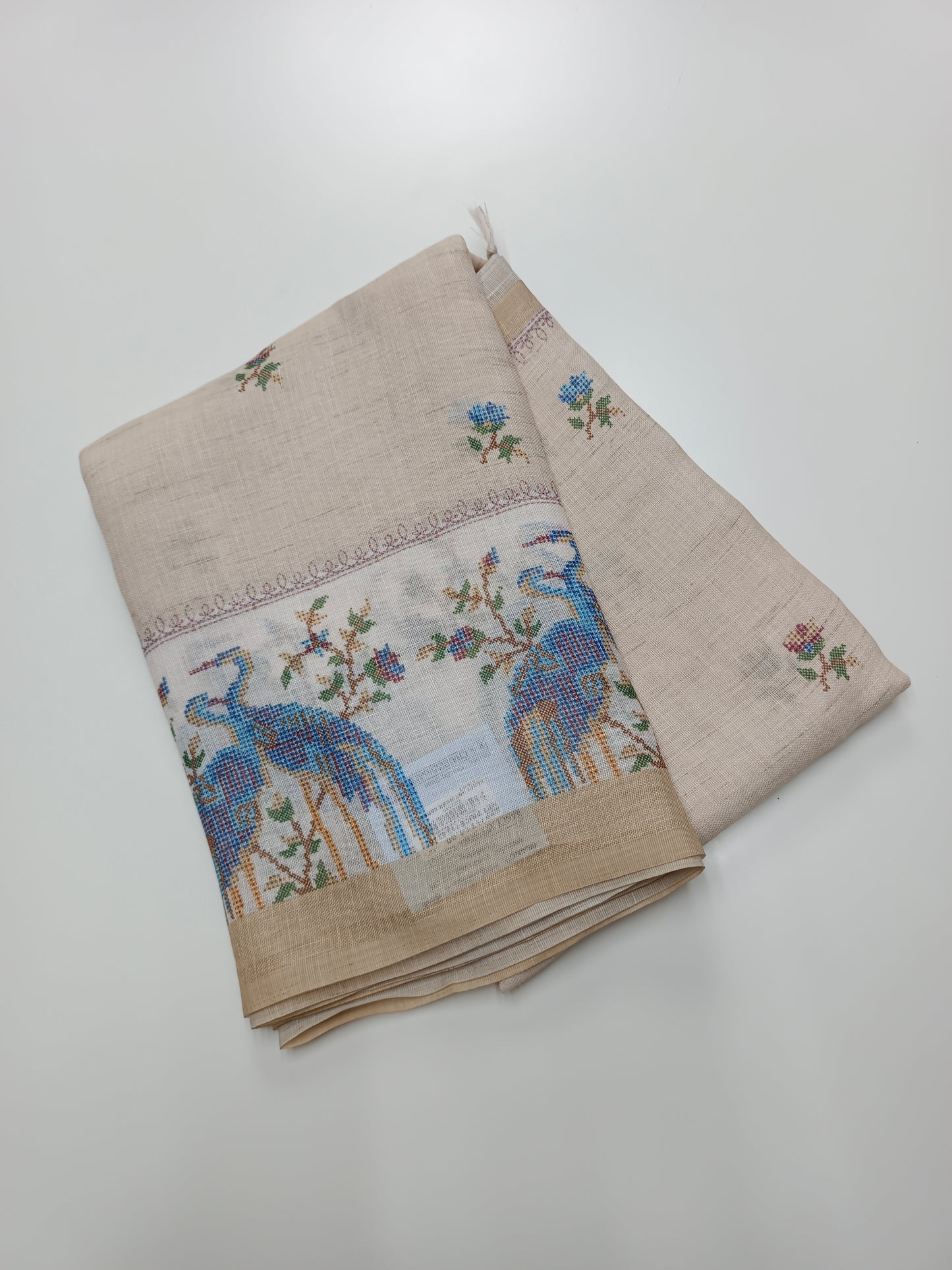 FANCY LENIN SAREE