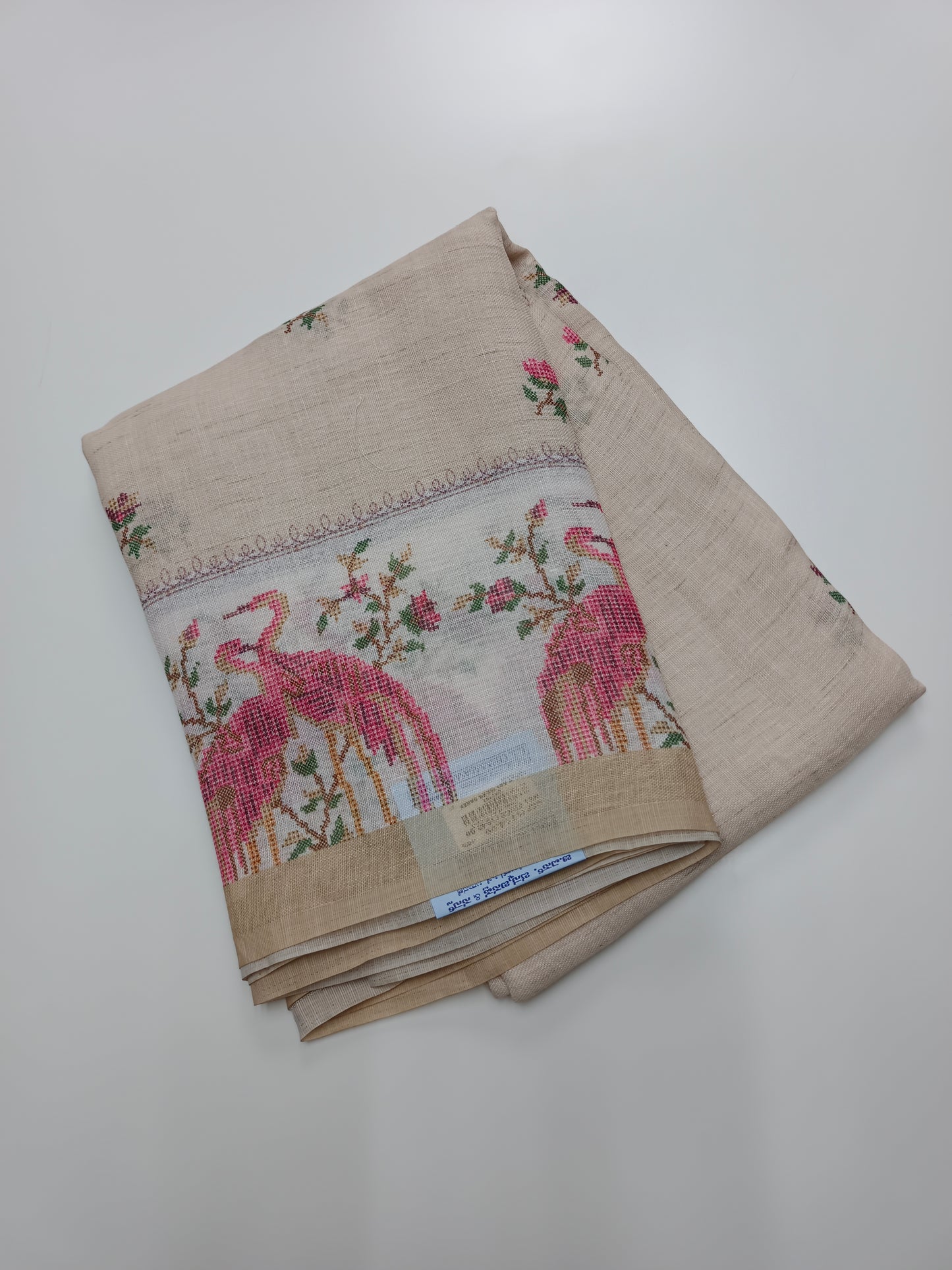 FANCY LENIN SAREE