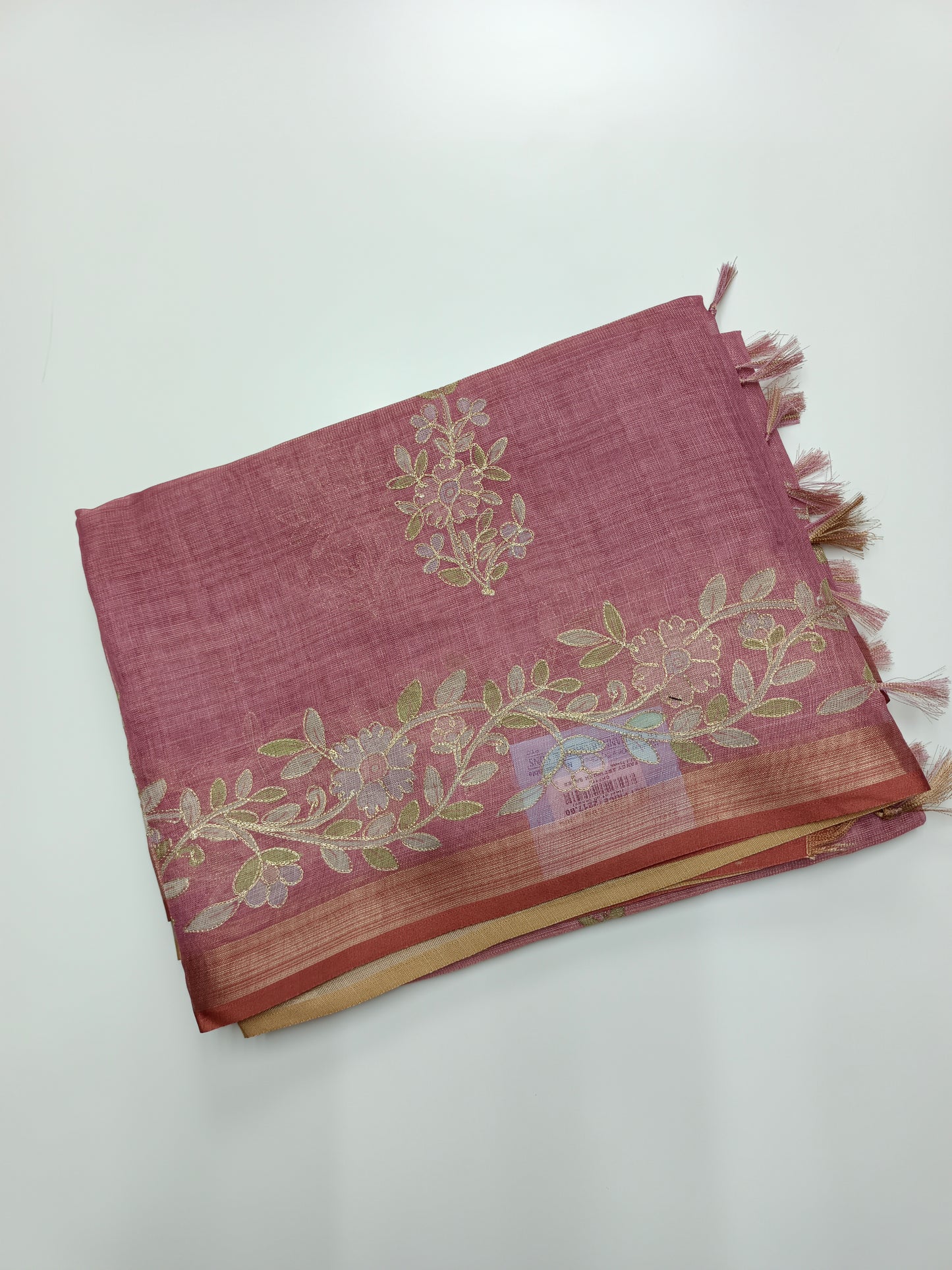 FANCY SUPERNET SAREE