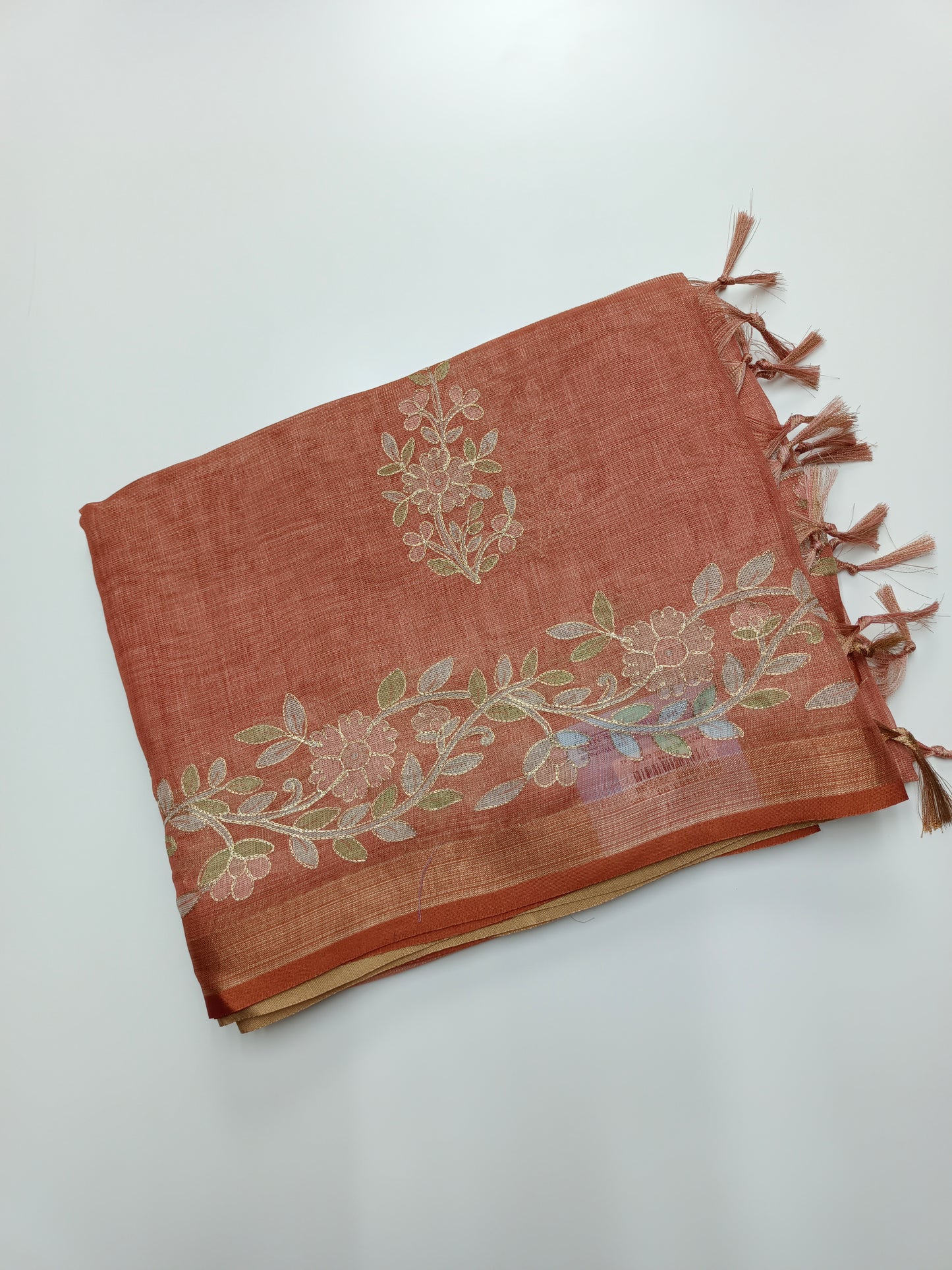 FANCY SUPERNET SAREE