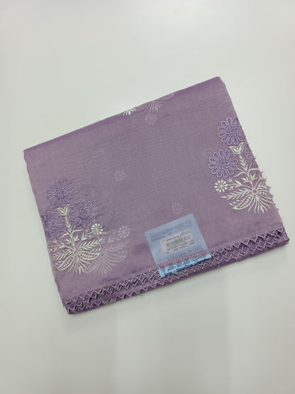 FANCY SUPERNET SAREE