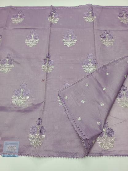 FANCY SUPERNET SAREE