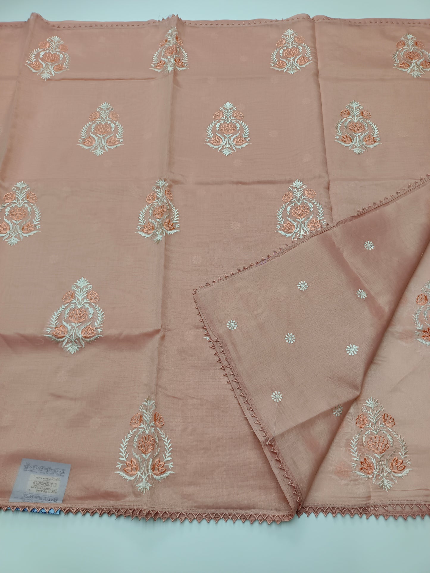 FANCY SUPERNET SAREE