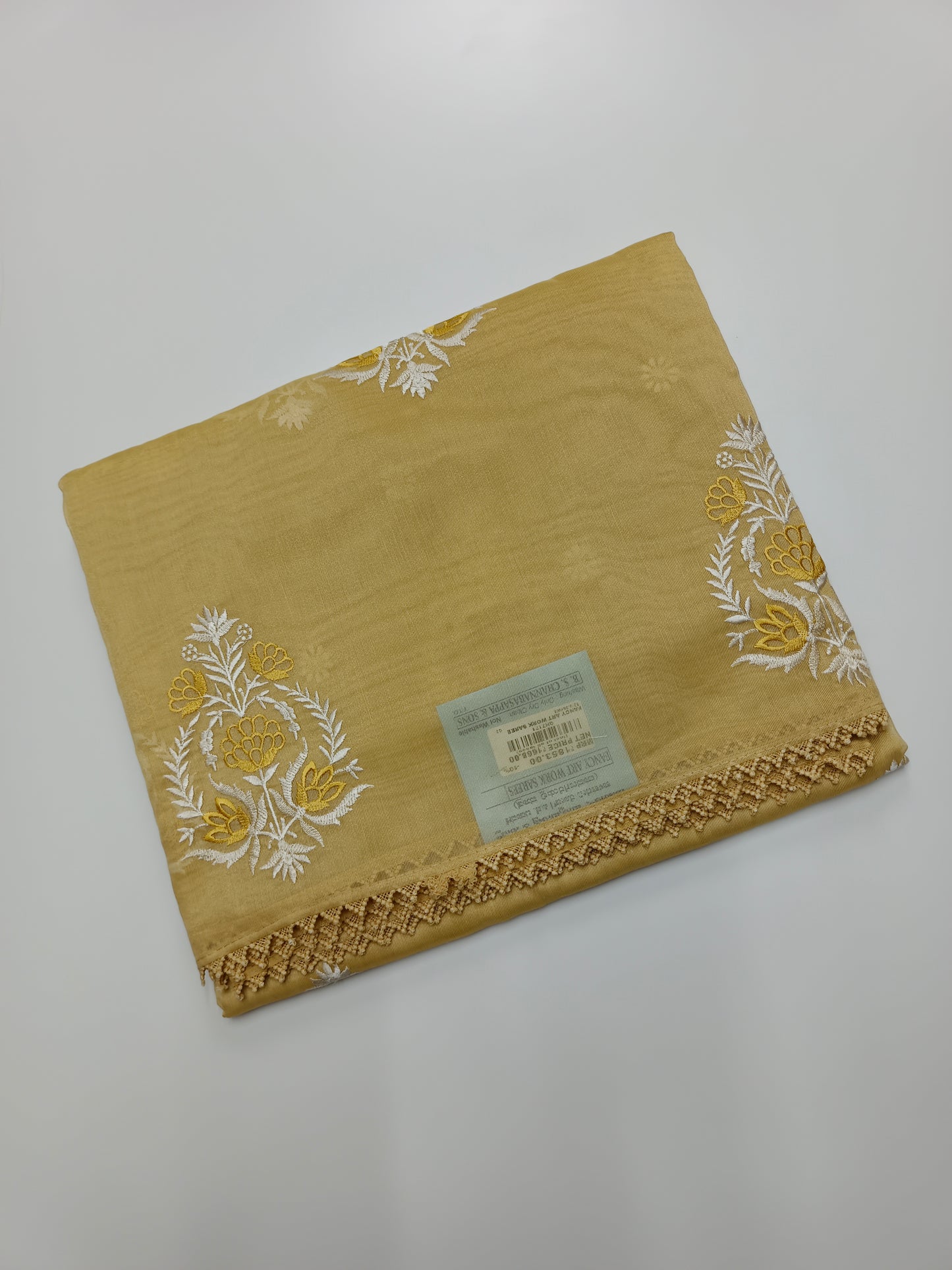 FANCY SUPERNET SAREE