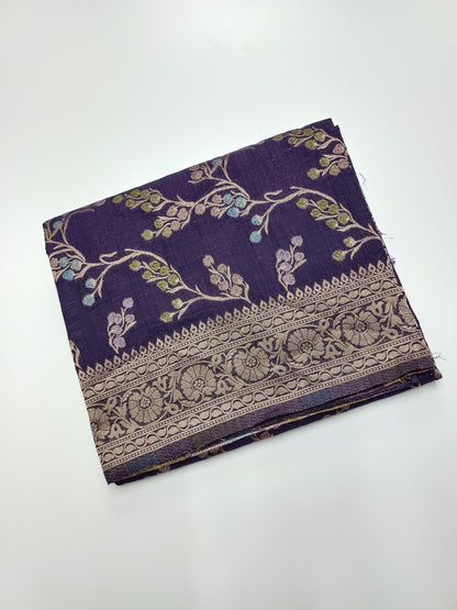 FANCY BAMBOO SILK SAREE