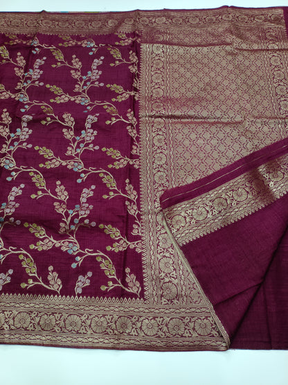 FANCY BAMBOO SILK SAREE