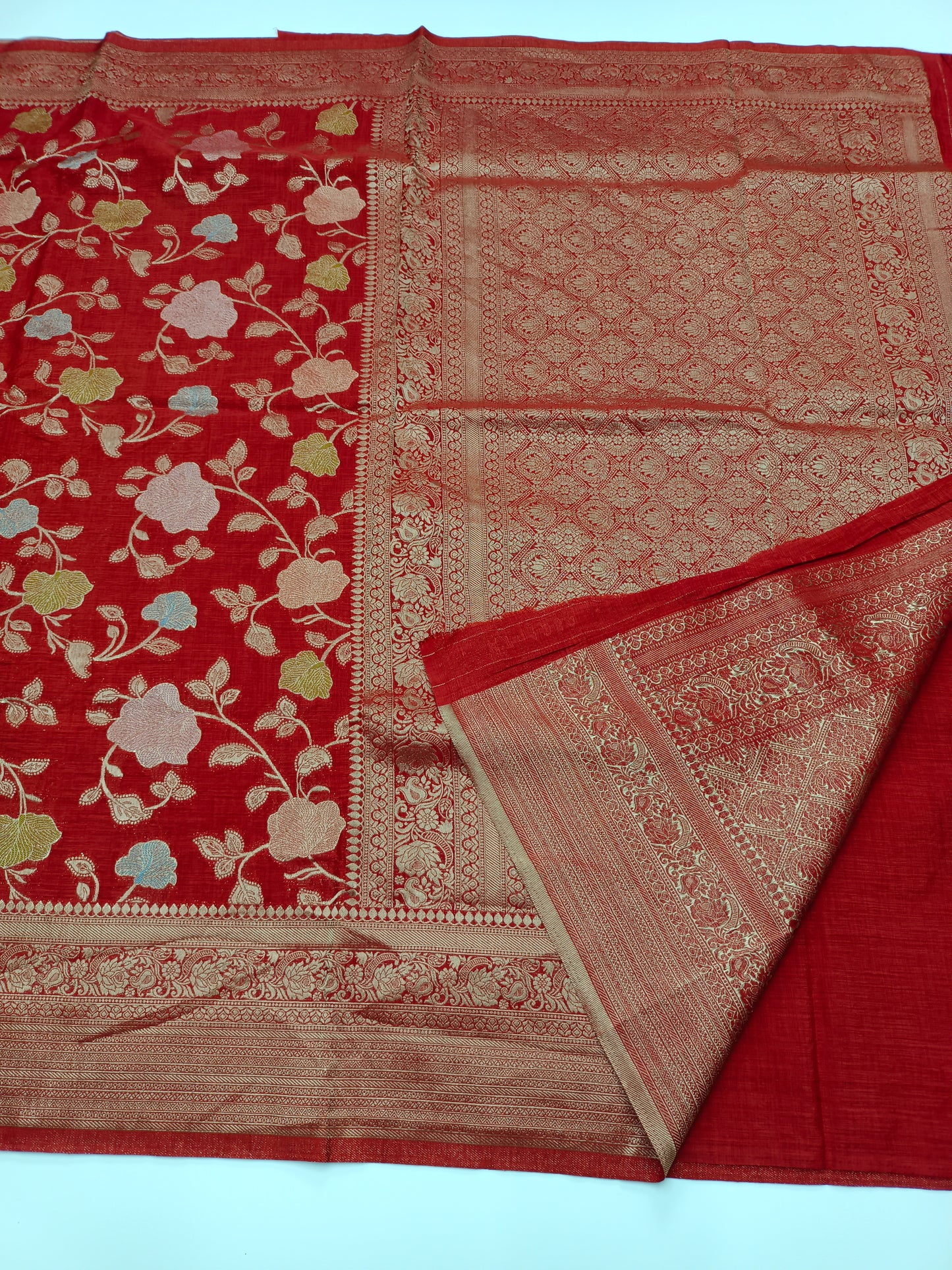 FANCY BAMBOO SILK SAREE