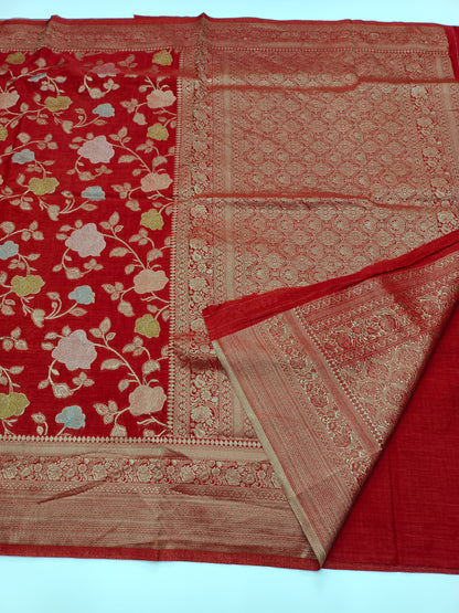 FANCY BAMBOO SILK SAREE
