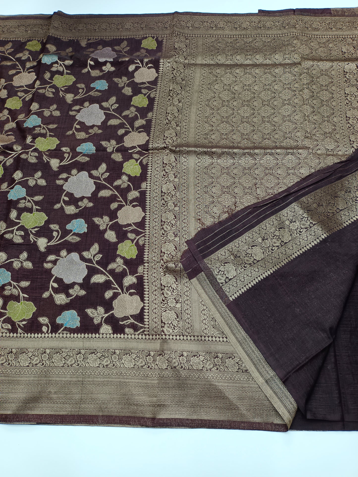 FANCY BAMBOO SILK SAREE