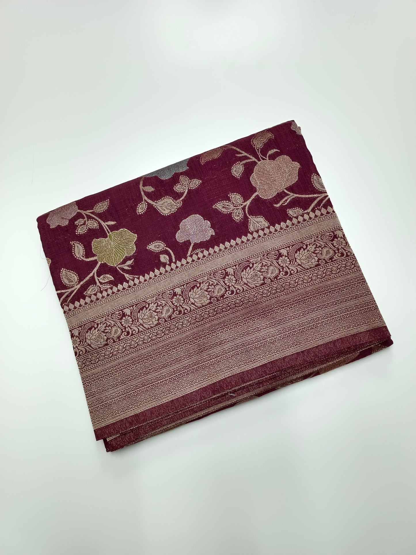FANCY BAMBOO SILK SAREE