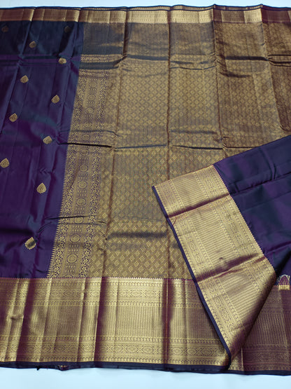 KANCHIPURAM SEMI SILK SAREE