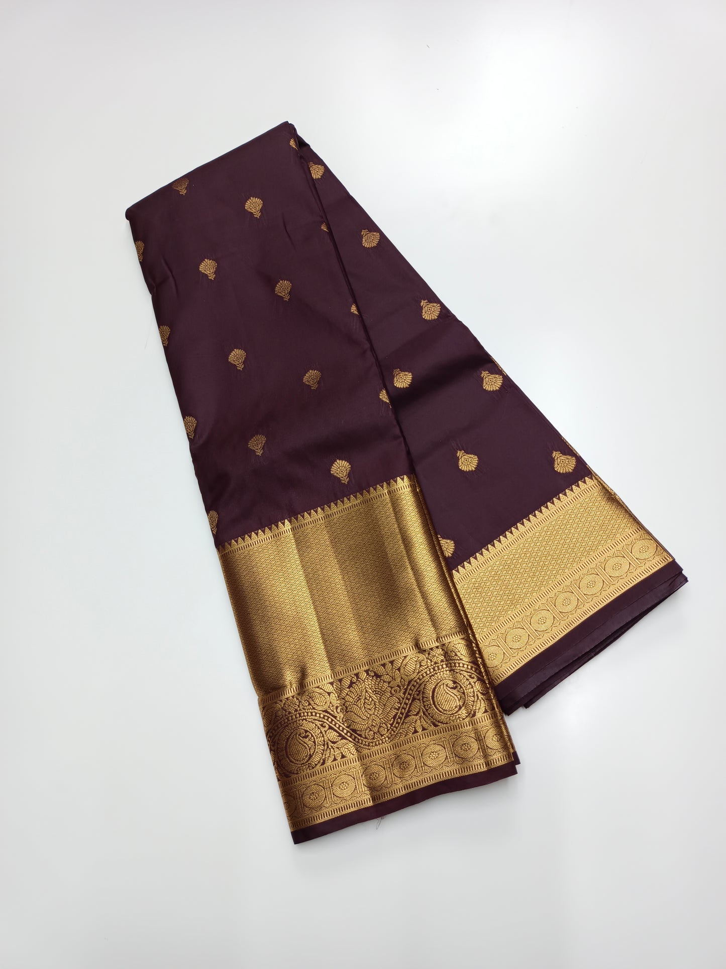 KANCHIPURAM SEMI SILK SAREE