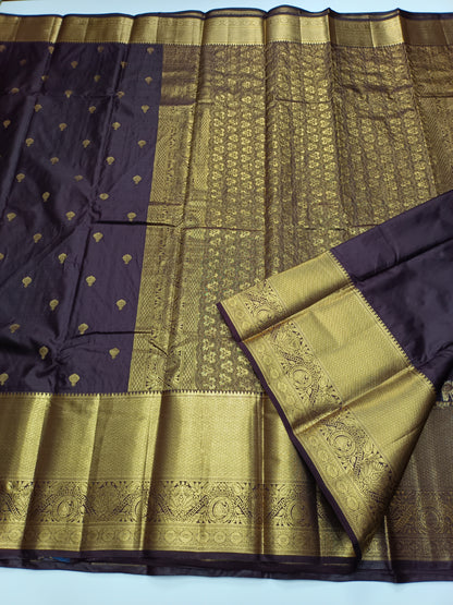 KANCHIPURAM SEMI SILK SAREE