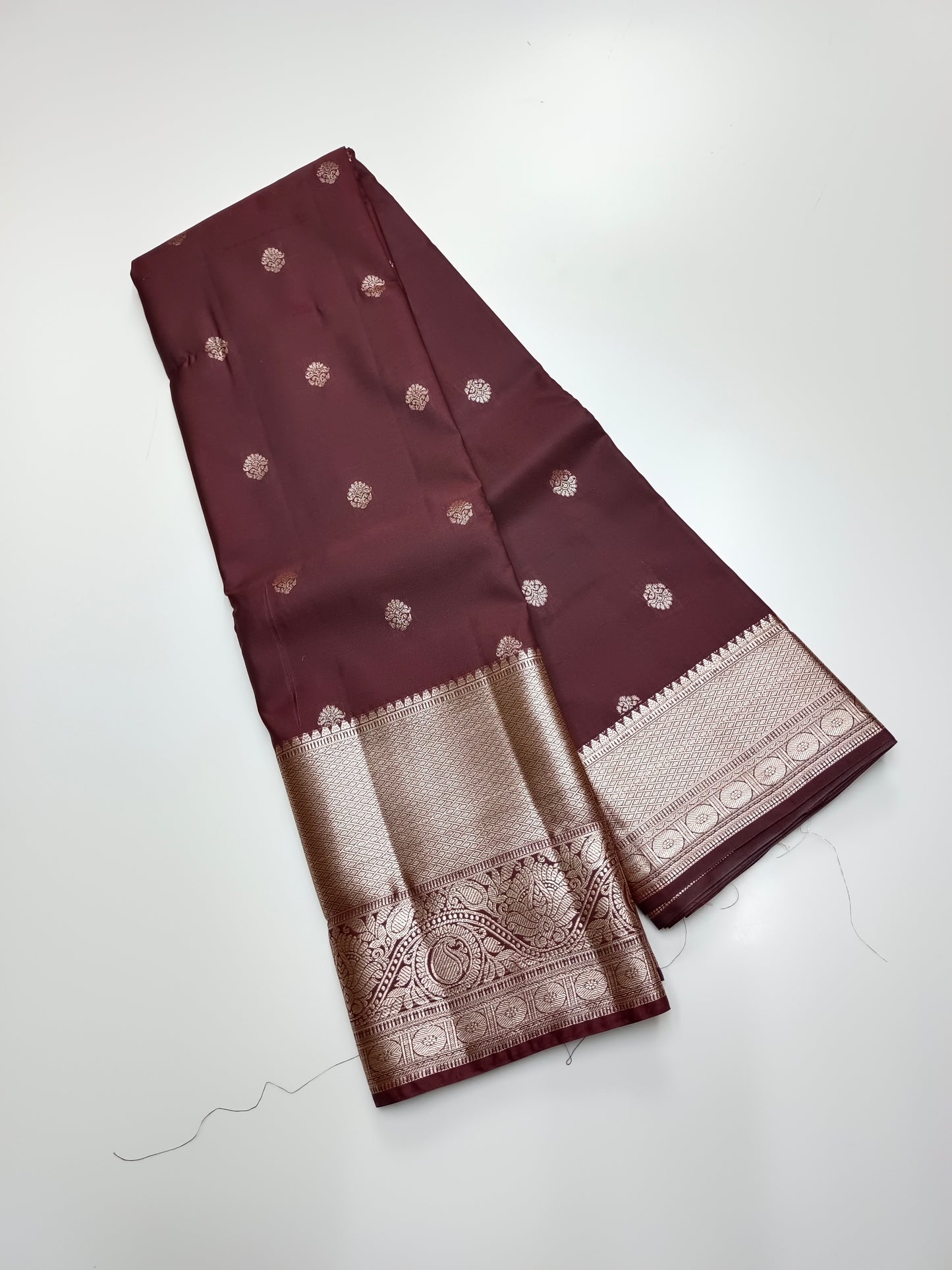 KANCHIPURAM SEMI SILK SAREE