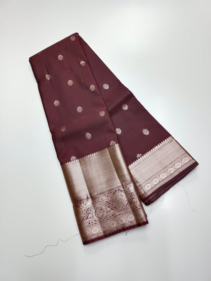KANCHIPURAM SEMI SILK SAREE