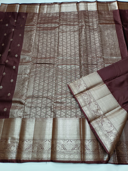 KANCHIPURAM SEMI SILK SAREE