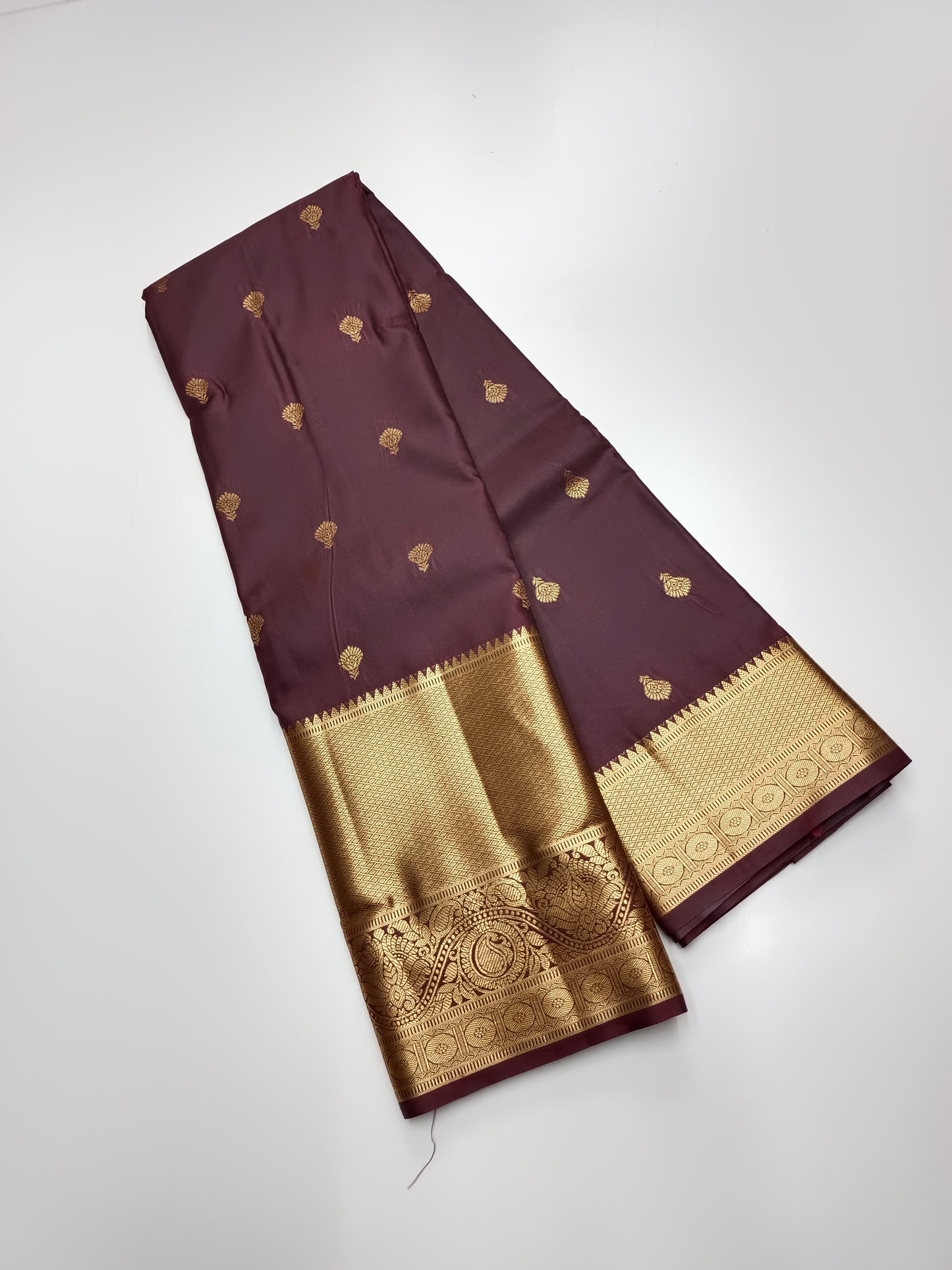 KANCHIPURAM SEMI SILK SAREE