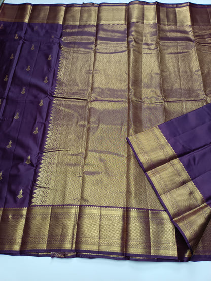 KANCHIPURAM SEMI SILK SAREE