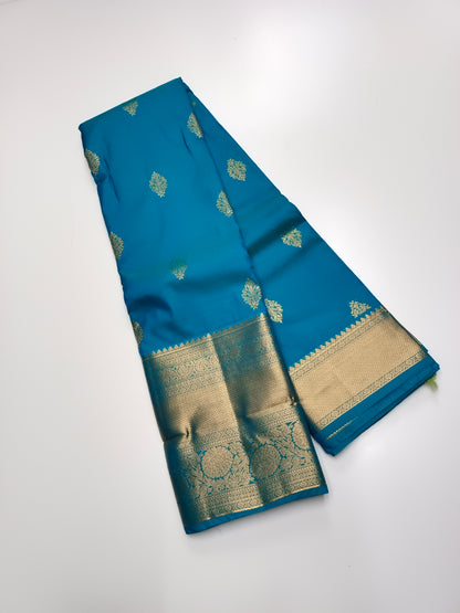 KANCHIPURAM SEMI SILK SAREE