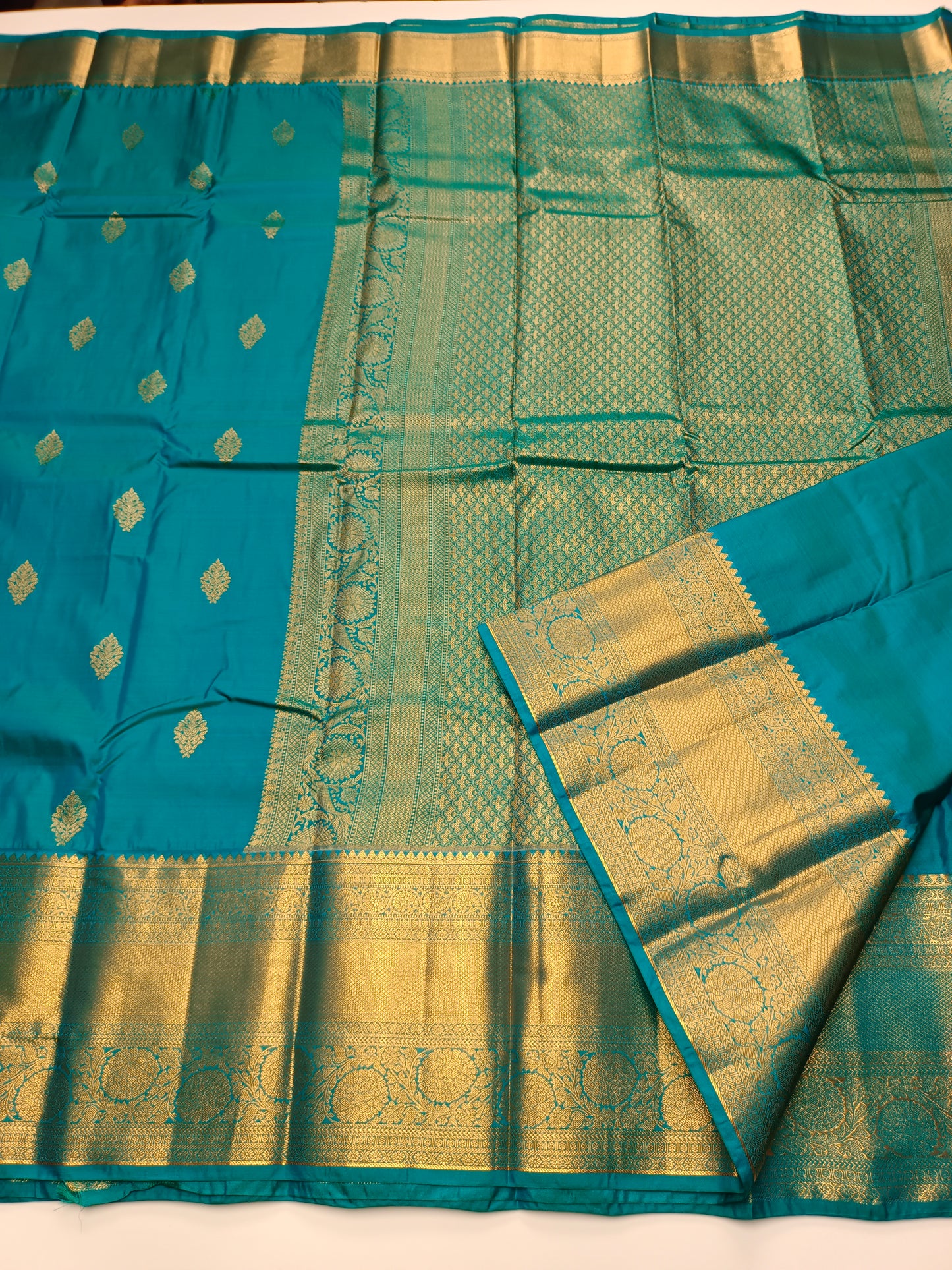 KANCHIPURAM SEMI SILK SAREE