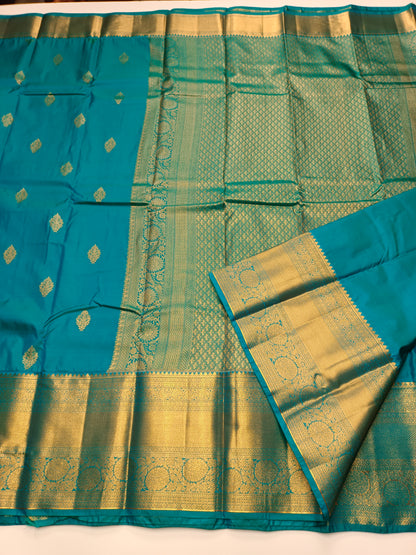 KANCHIPURAM SEMI SILK SAREE