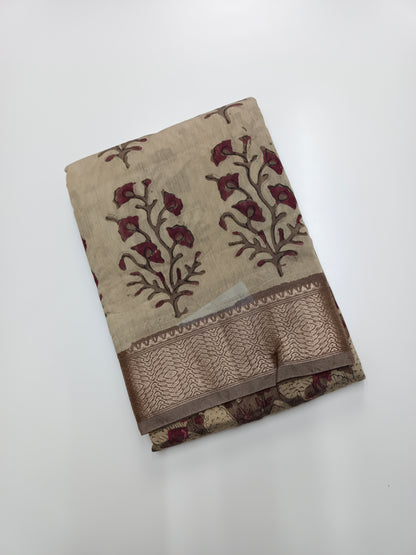 FANCY ASSAM COTTON SAREE
