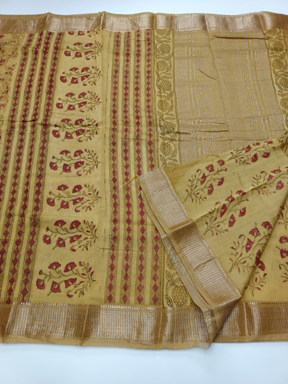 FANCY ASSAM COTTON SAREE