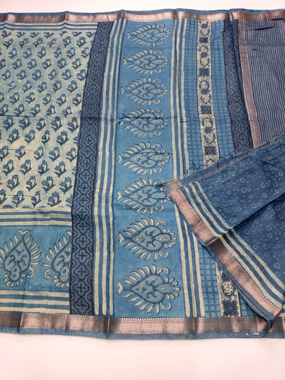 FANCY ASSAM COTTON SAREE