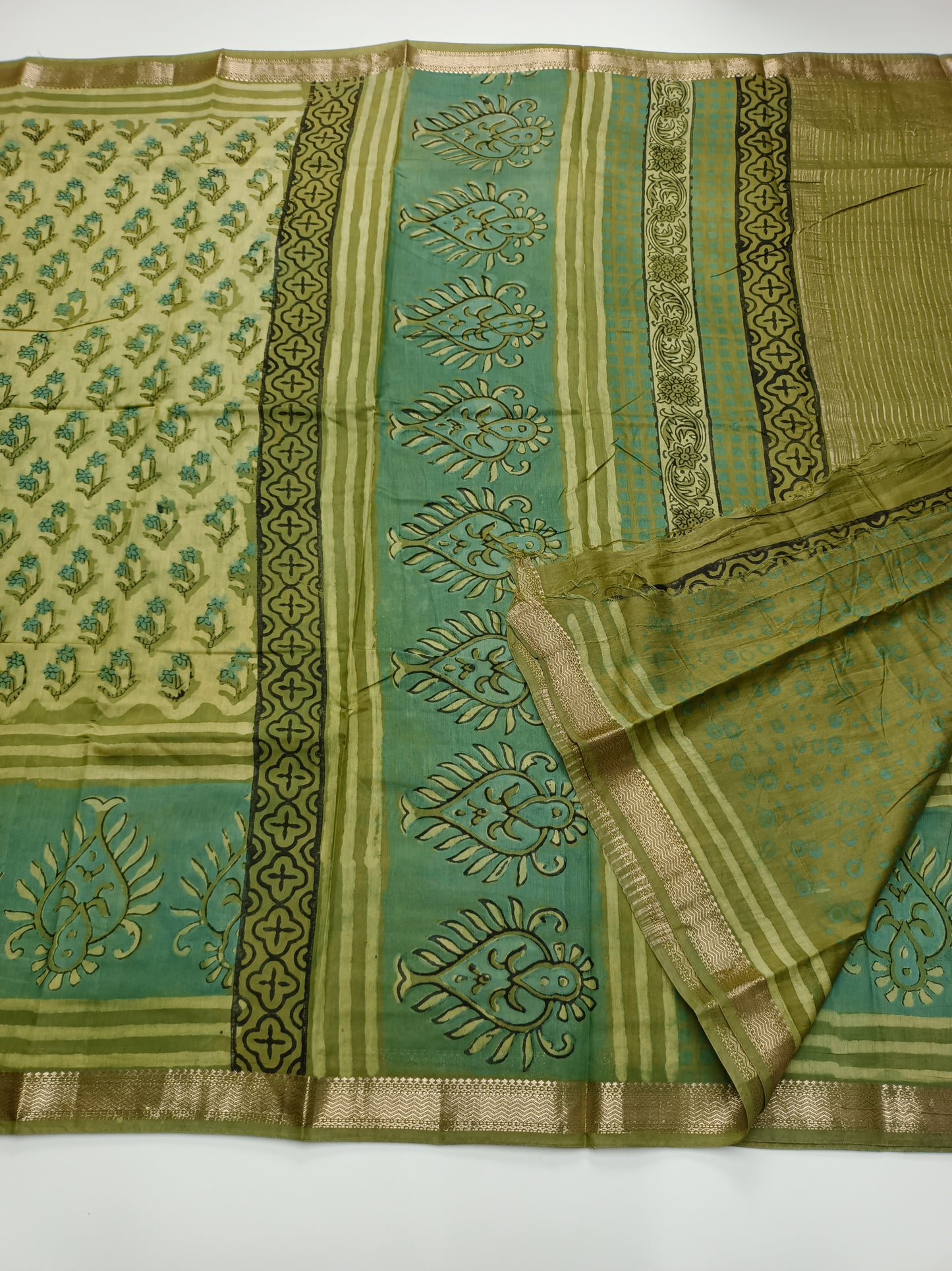 FANCY ASSAM COTTON SAREE