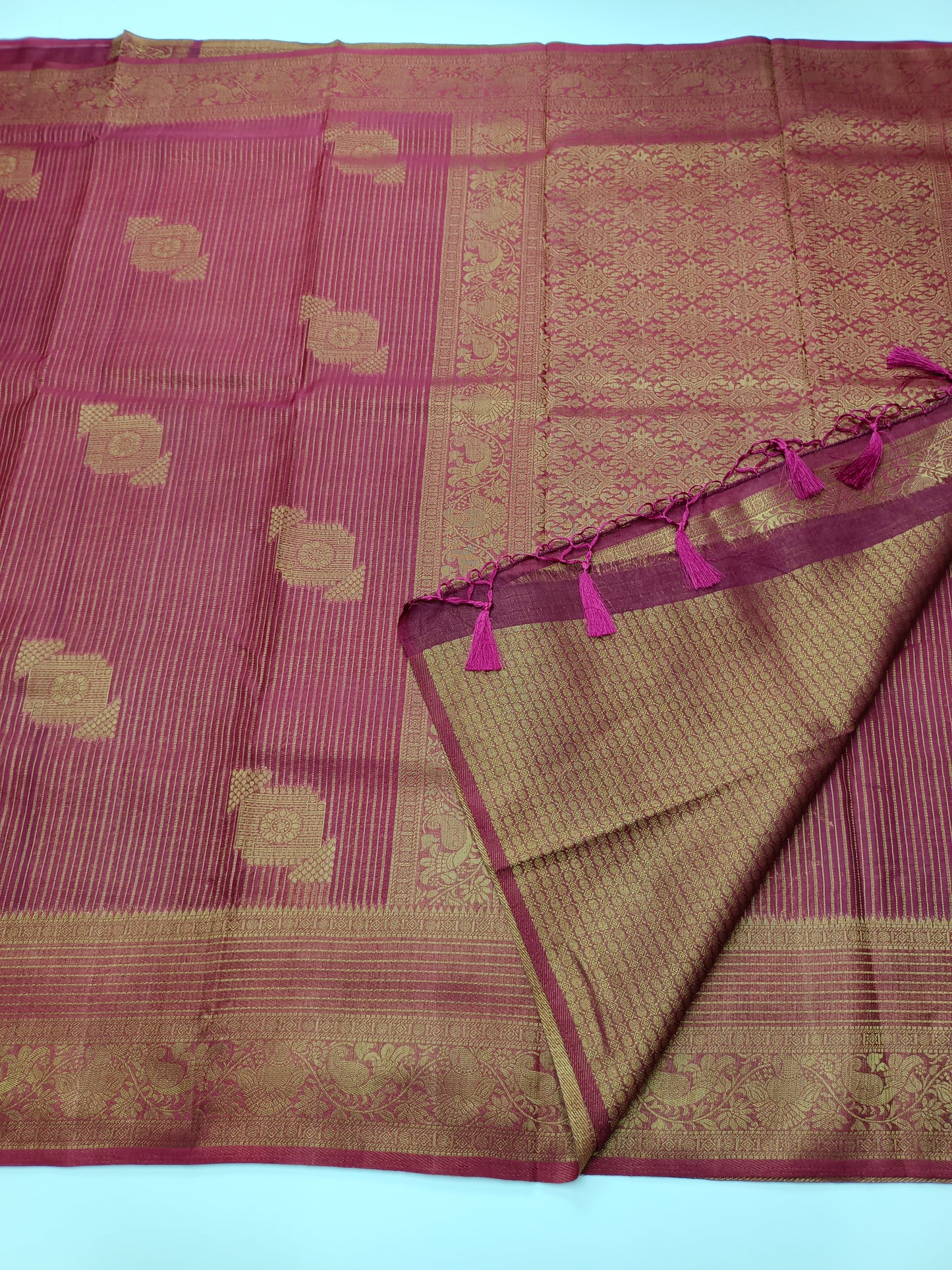 FANCY BAMBOO SILK SAREE