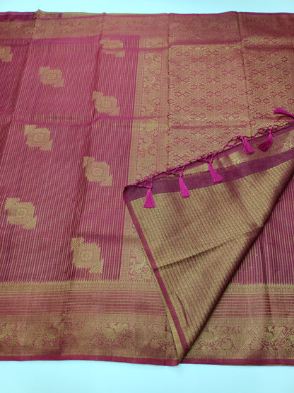FANCY BAMBOO SILK SAREE