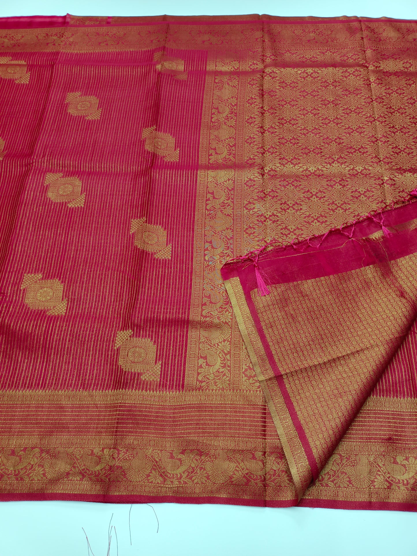 FANCY BAMBOO SILK SAREE