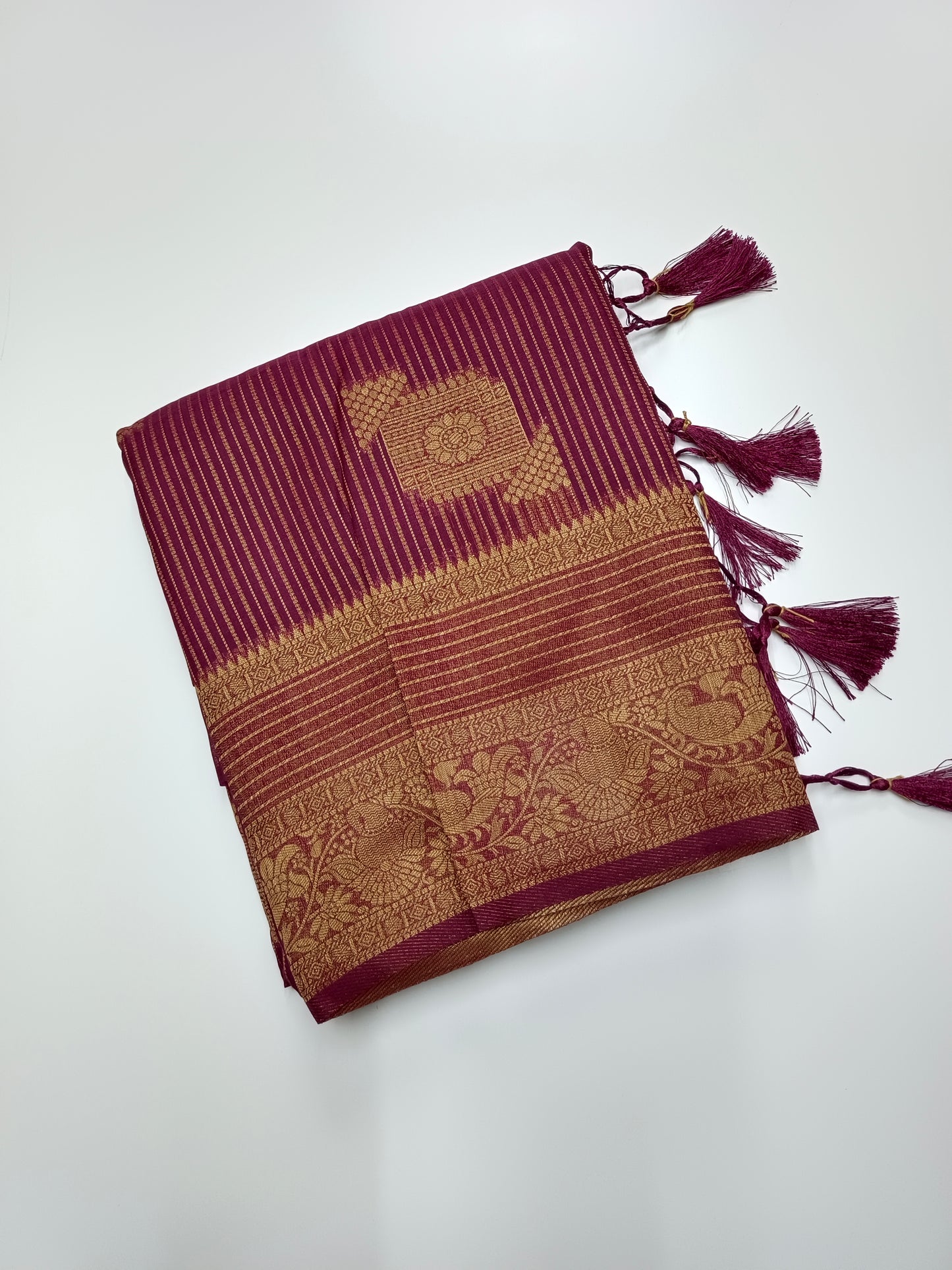FANCY BAMBOO SILK SAREE