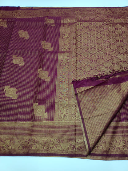 FANCY BAMBOO SILK SAREE