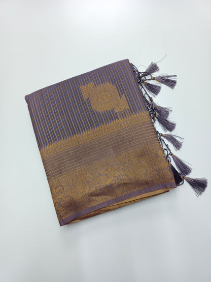 FANCY BAMBOO SILK SAREE
