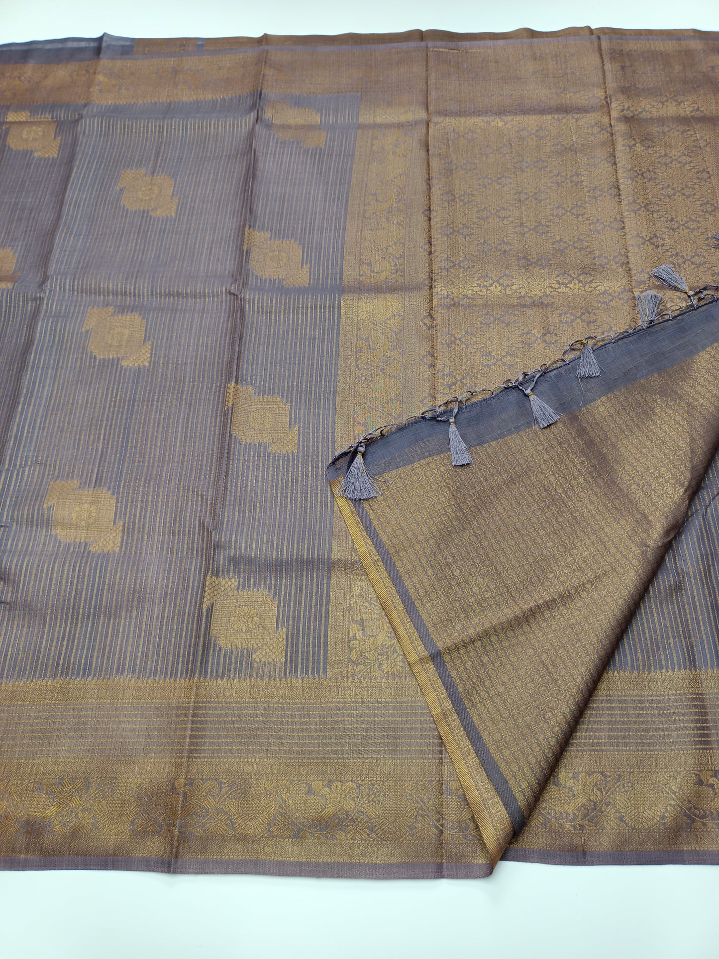 FANCY BAMBOO SILK SAREE
