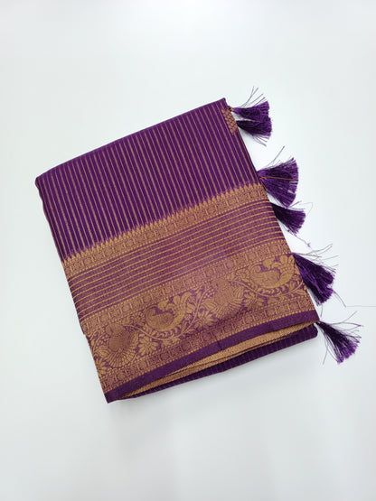 FANCY BAMBOO SILK SAREE