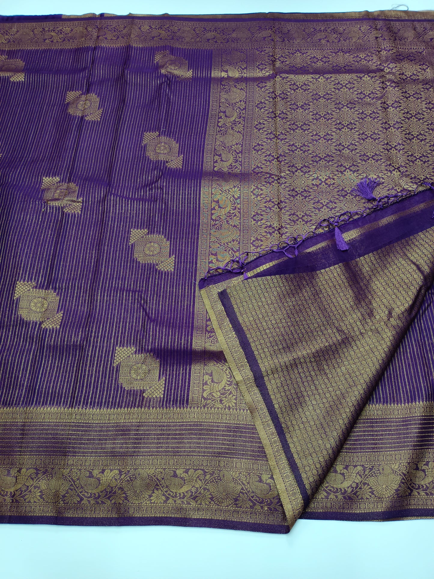 FANCY BAMBOO SILK SAREE