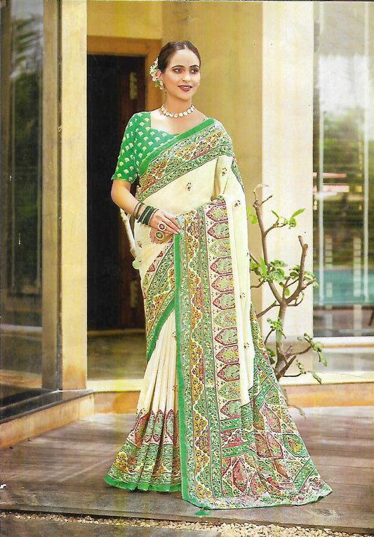 FANCY SYNTHETIC SAREE