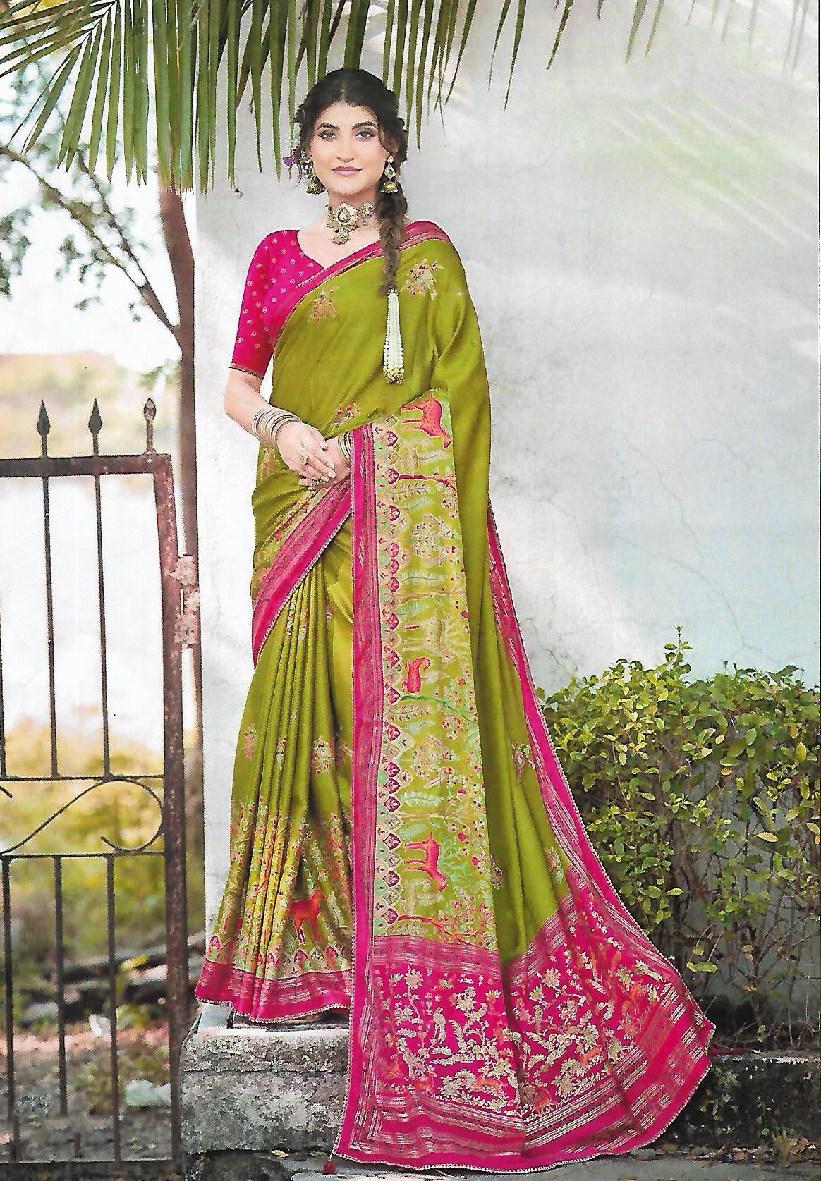 FANCY SYNTHETIC SAREE