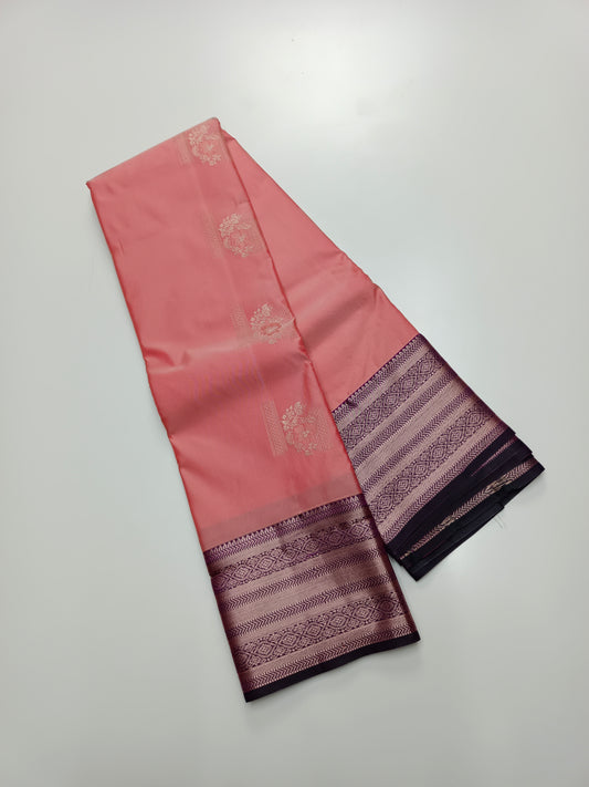 KANCHIPURAM SEMI SILK SAREE